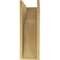 Ekena Millwork 8"W x 16"D x 24"H Classic Carmel Rough Cedar Woodgrain TimberThane Corbel, Primed Tan CORUR08X16X24CARRCPR - alternate 3